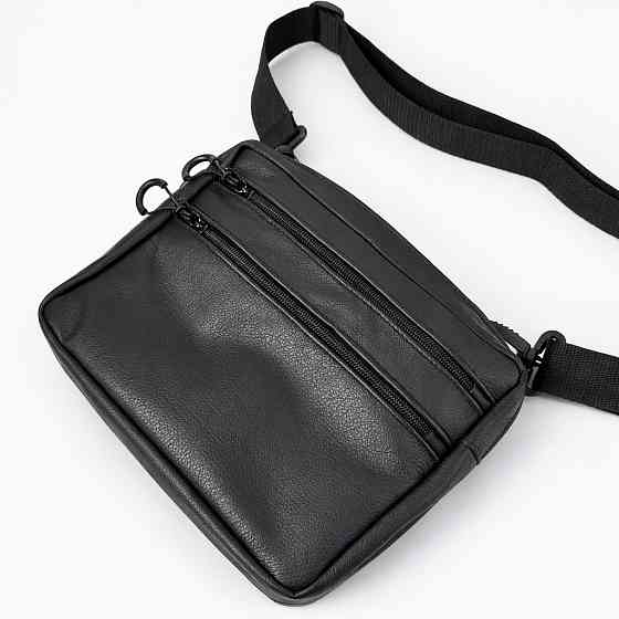 Сумка чоловіча планшет через плече, Чоловіча вулична сумка через плече, Поштова сумка-месенджер QD-27 Львів