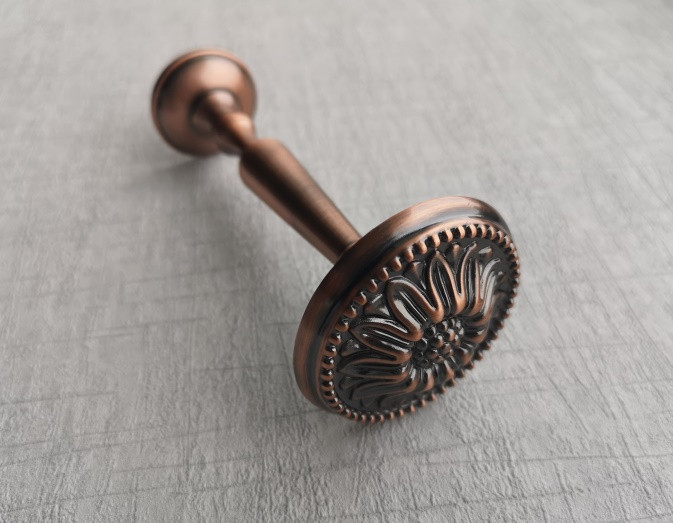 Підхват для штор Orvit Флор 130 х 55 мм Мідь (00-00001118) Львов - изображение 1