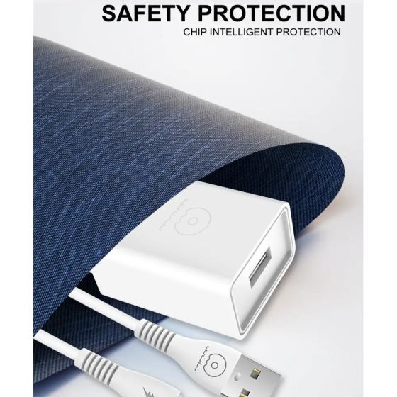 Сетевое зарядное устройство с кабелем WUW-T82 Single USB home charger set type-c Одесса