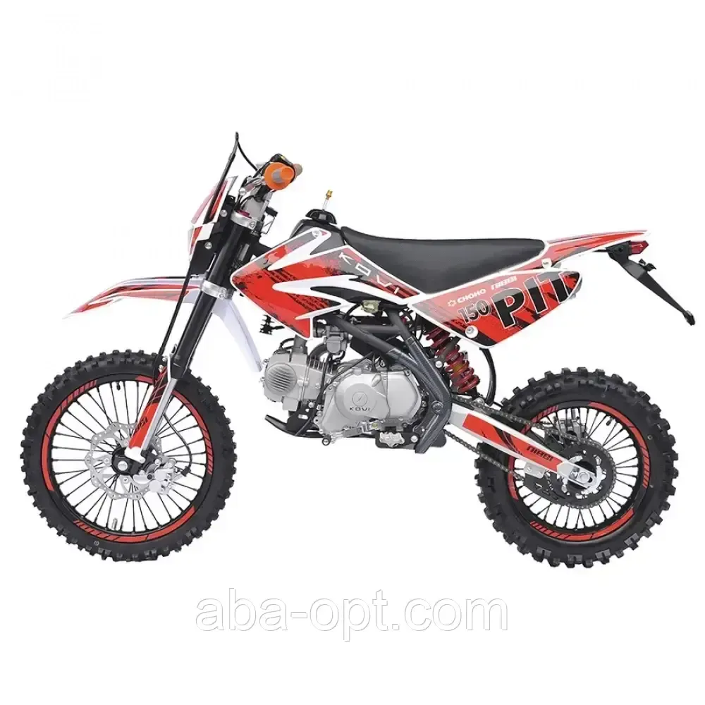 КРОСОВИЙ МОТОЦИКЛ KOVI PIT 150 Об'єм 140 м3 шини 17'/14' купити в інтернет-магазині дешево Одеса - фото 4