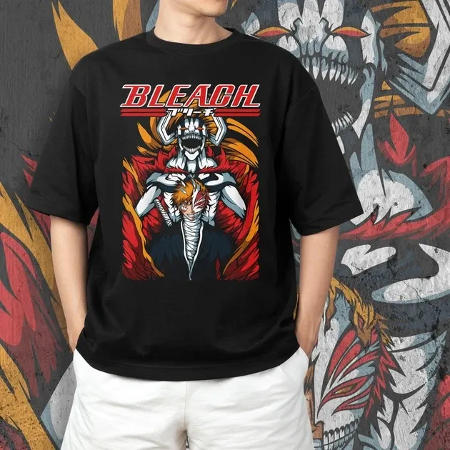 Футболка чоловіча з  принтом Блич Ичиго Куросаки 11 Розмір 48 Дніпро - фото 3