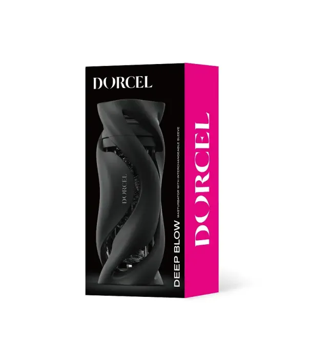 Мастурбатор Dorcel DEEP BLOW BLACK, подвійне використання Львів - фото 6