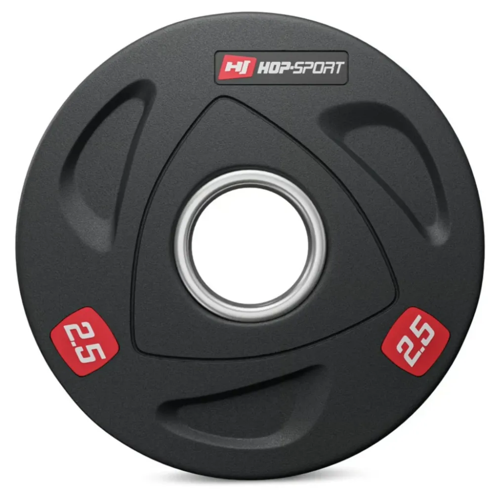 Диск олімпійський 2.5 кг 51мм Hop-Sport Київ - фото 2
