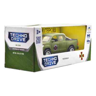 Машина TechnoDrive серии Шевроны Героев - Toyota Hilux - Красная калина (KM6119) Винница