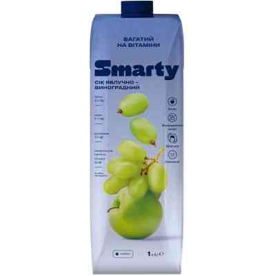 Сік Smarty Яблучно-виноградний 1 л (2612003) Вінниця