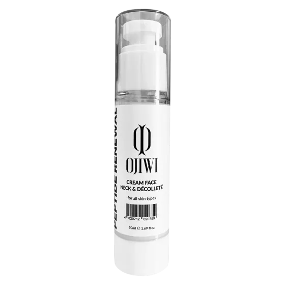 Пептидне оновлення крем обличчя, шия, зона декольте  "OJIWI PEPTIDE RENEWAL", 50 мл Дніпро