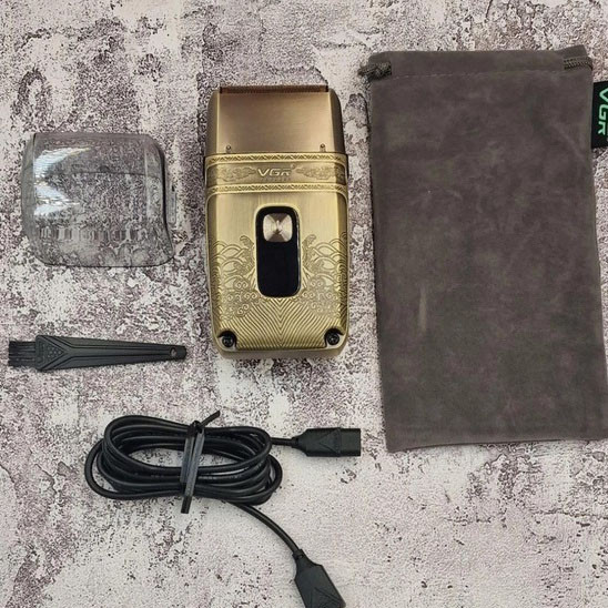 Електрична бритва джемей акумуляторна VGR, Професійна чоловіча електробритва, Бритви акумуляторні LZ-78 Львів - фото 8