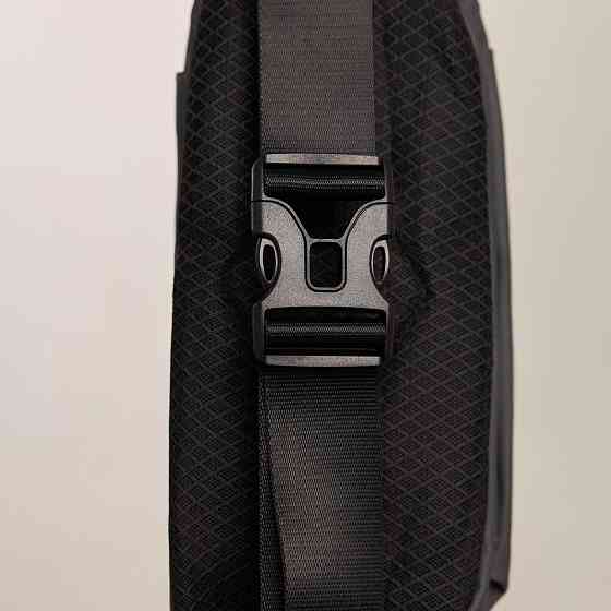 Чоловіча бананка нейлонова сумка сіра Pobedov Just Київ