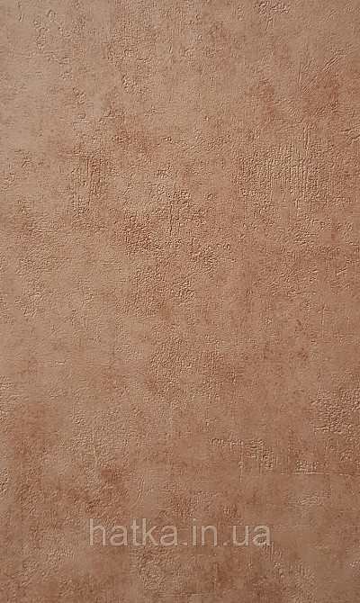 Обои винил на флизелине Caselio 0.53х10 Beton2 под штукатурку под бетон ярко коричневые матовые разные оттенки Киев - изображение 3