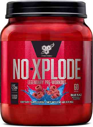 Передтренувальний комплекс BSN N.O. Xplode 3.3 1109 g (blue raspberry) Луцьк