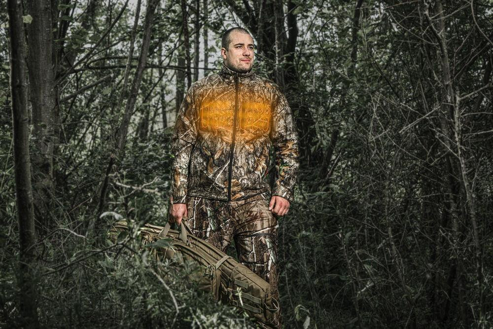 Куртка з підігрівом MILWAUKEE, M12 HJCAMO6-201(XL), камуфляжна (розмір XL) (+зар.пр., 1 акум.Х 2Аг) Одеса - фото 6