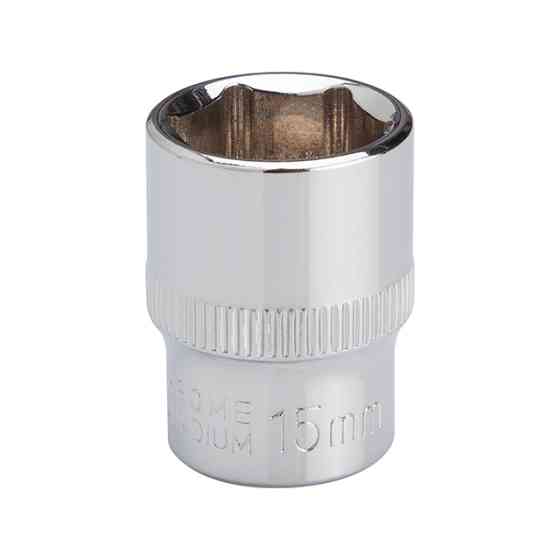 Головка шестигранна 3/8", 15×20 мм, Cr-V, STORM Львов