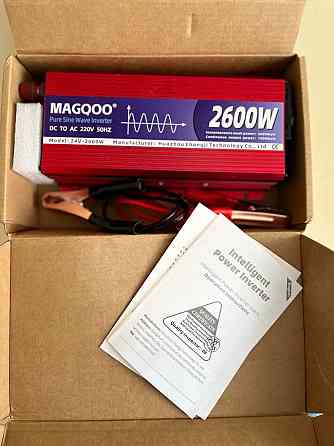 MAGQOO 2600W 24 вольт. Инвертор чистой синусоидальной мощности Харьков