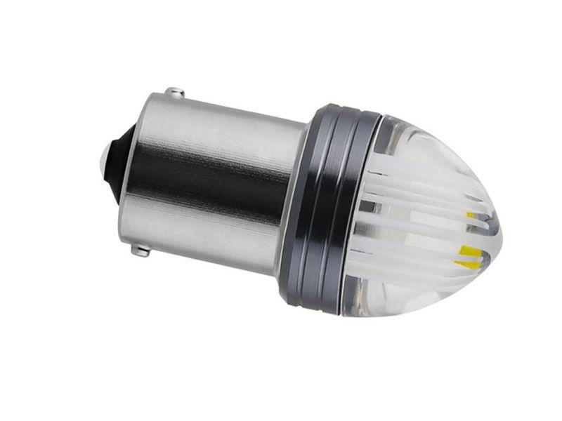 Светодиодная лампа StarLight T25 9 диодов 2835SMD BA15S 12V White прозрачная линза Харьков - изображение 1