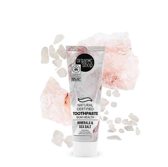 Зубна паста Здоров'я ясен Мінерали та сіль Organic Shop 100 г Вінниця