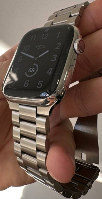 Смарт-Часи Apple Watch 7 Stainless ( Сапфірове скло) Київ - фото 1
