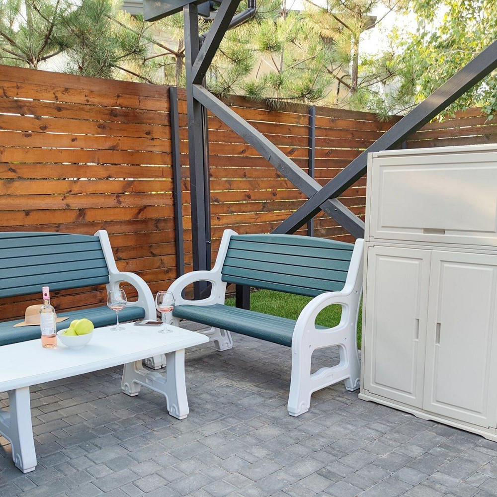 Пластикова тумба з полицею 82х41х93см SW-00001543 Київ - фото 9