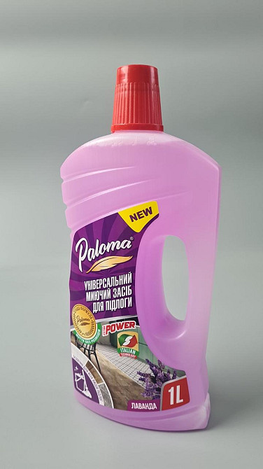 Універсальний мийний засіб для підлоги Paloma Лаванда 1000 мл (1 шт.) Харків - фото 1