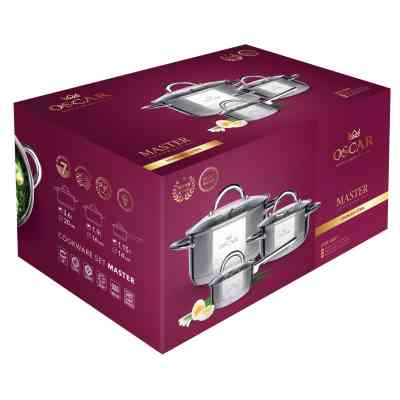 Набір посуду Oscar Master 6 предметів (OSR-4001/n) Вінниця