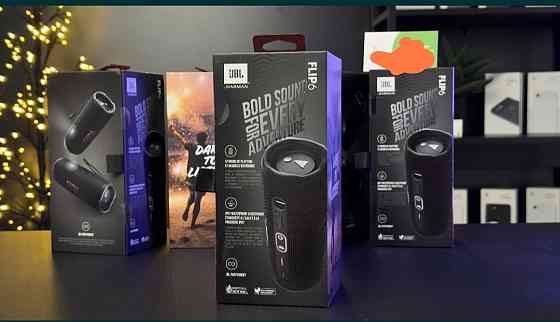 NEW Портативна колонка; JBL Flip 6 Speaker Black Харків