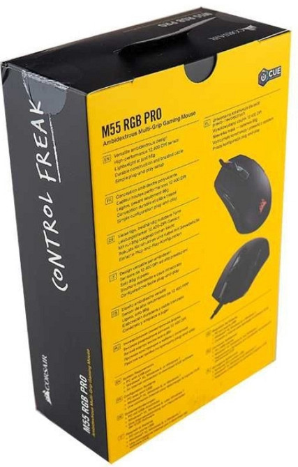 Миша дротова ігрова: Corsair M55 RGB Pro Black. Київ - фото 2