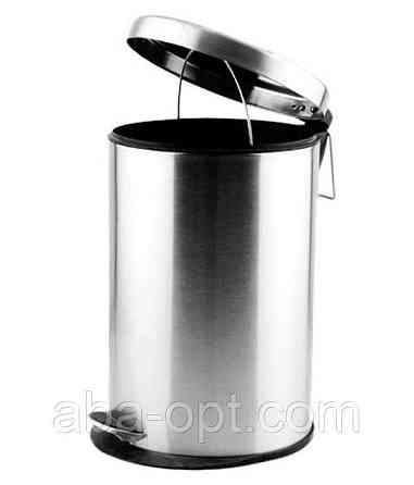 Відро нержавіюче для сміття з педаллю 3 л (шт) Одеса