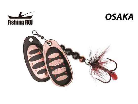 Блешня Osaka 13г CB 615-003-5-CB ТМ FISHING ROI Київ