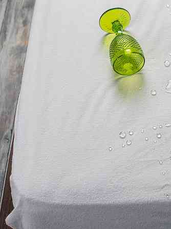 Ecotton Комплект Aqua-stop Ecotton Наматрацник двоспальний 180х200 з наволочками 50х70 захисний Киев