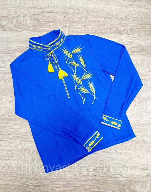 Хлопчача лляна вишиванка 