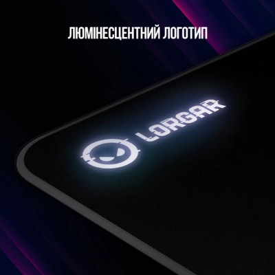 Килимок для мишки Lorgar Legacer 755 Black (LRG-CMP755) Вінниця - фото 4