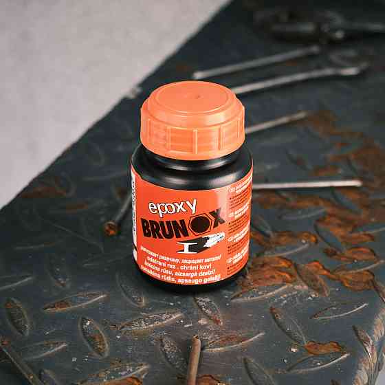 Перетворювач іржі та ґрунтовка з епоксидною смолою Brunox Epoxy 100ml Київ