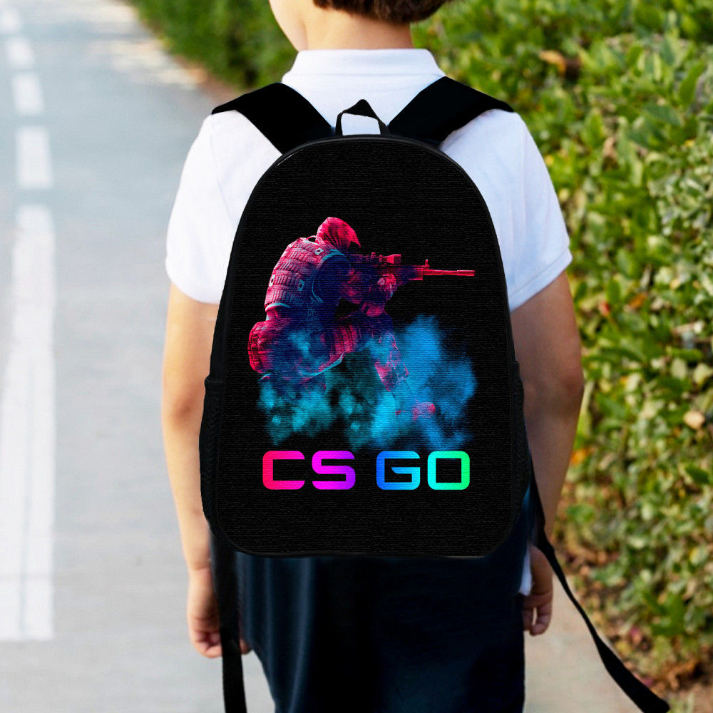 Рюкзак дитячий  контр-страйк CS:GO "Counter-Strike" 34х27см, міський ранець для хлопчика з принтом (00348) Київ - фото 1