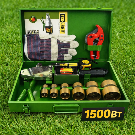 Паяльник для пластикових труб Procraft, Паяльник для труб 1500 Вт Насадки 20, 25, 32, 40, 50, 63 мм Львів