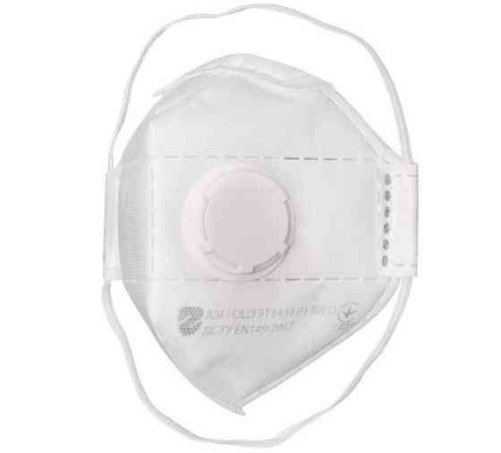 Респиратор одноразовый FFP1 с клапаном выдоха Sizam Air Fold 9114 Ровно