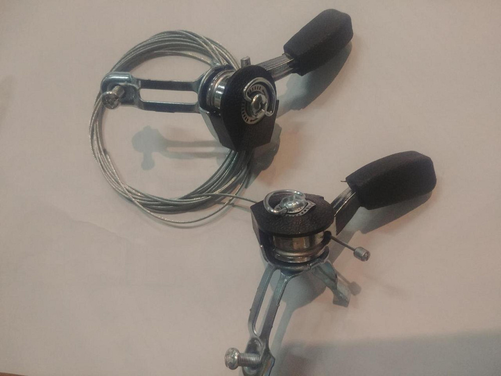 Манетки перемикання швидкостей велосипеда (алюміній, пошукові) Мукачево - фото 1