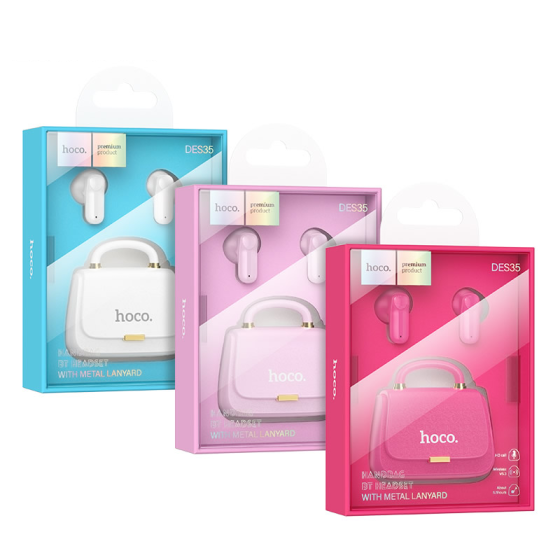 Бездротові навушники HOCO DES35 Dawn White Київ