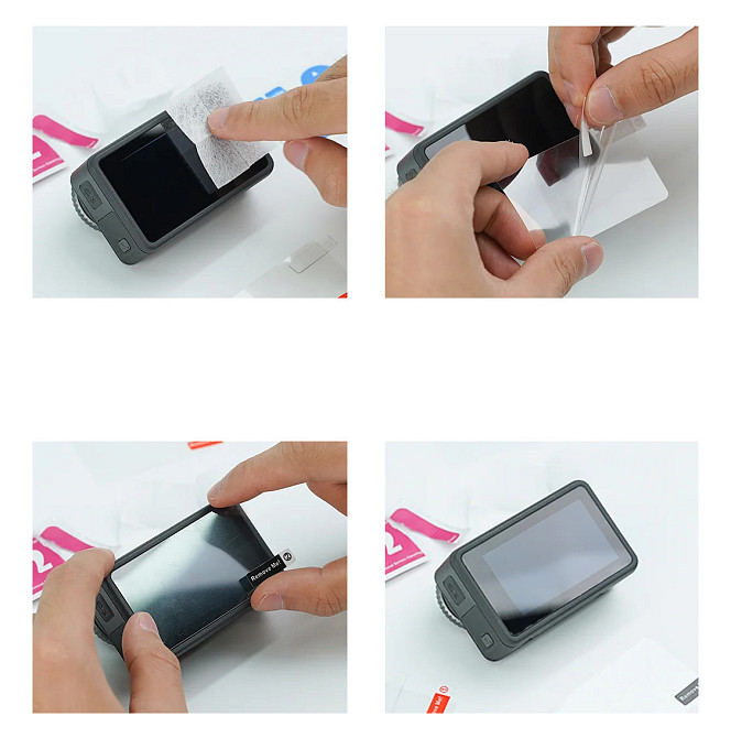 Плівка Action 5 Pro на екрани лінзу Telesin S6-FLM-09-TDJ Київ - фото 2