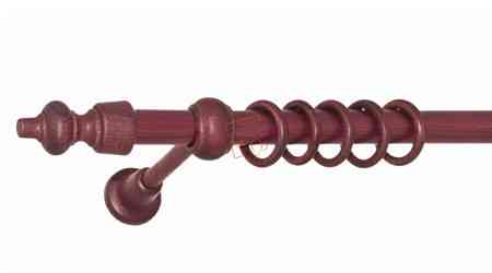Карниз трубчаста фурнітура дерево ø28 мм (махонь) 3.0 Бровари
