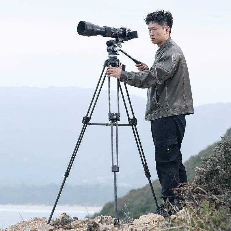 Штатив для высоких нагрузок до 25кг алюминиевый 78-165см Ulanzi VideoFast T048 Киев - изображение 4