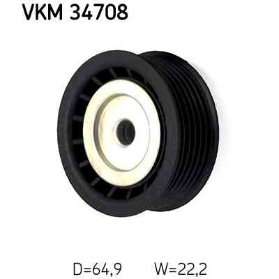 Ролик натяжителя ремня SKF VKM 34708 Винница