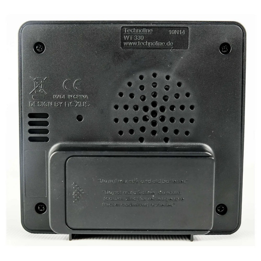 Часы настольные Technoline WT330 Black (WT330) Киев - изображение 4