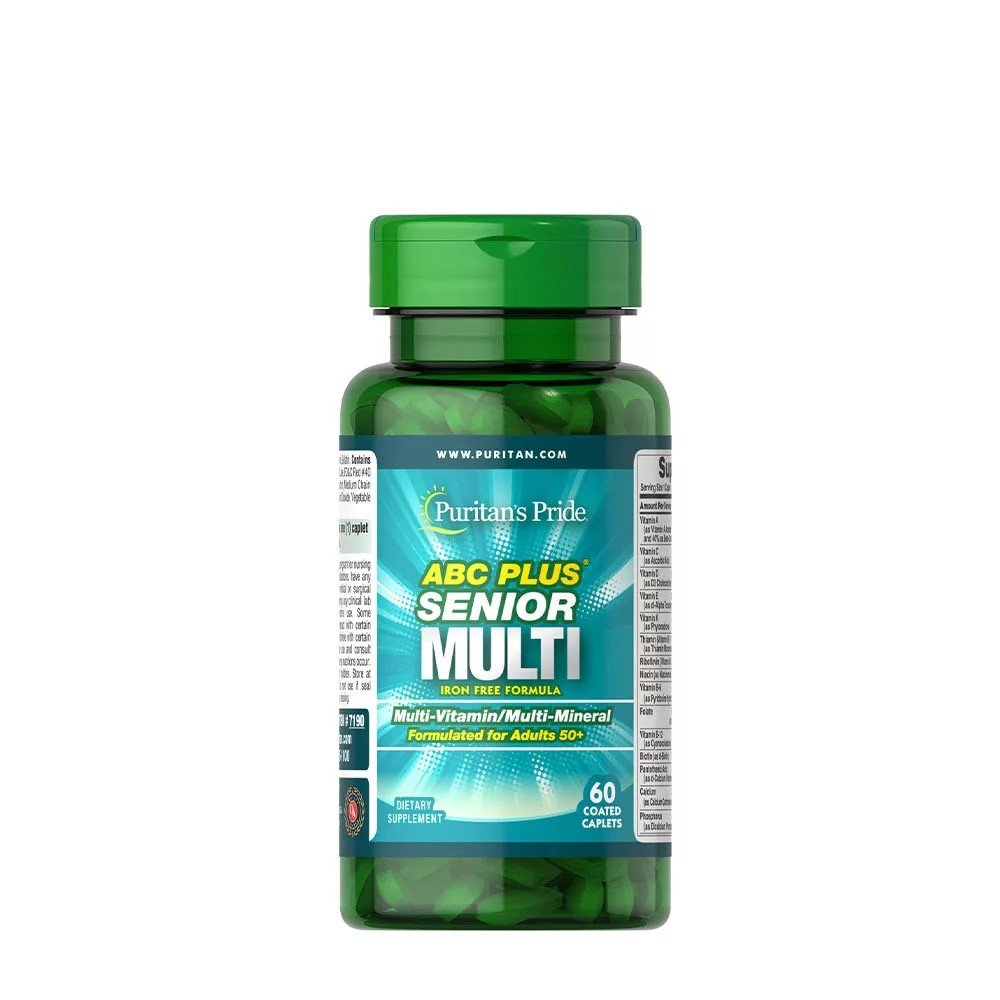 ABC Plus Senior Multivitamin Multi-Mineral Formula, 60 каплет Луцк - изображение 1