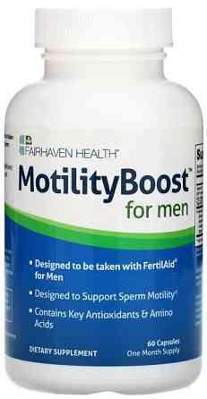Репродуктивне здоров'я чоловіків Fairhaven Health MotilityBoost for Men 60 капсул Київ