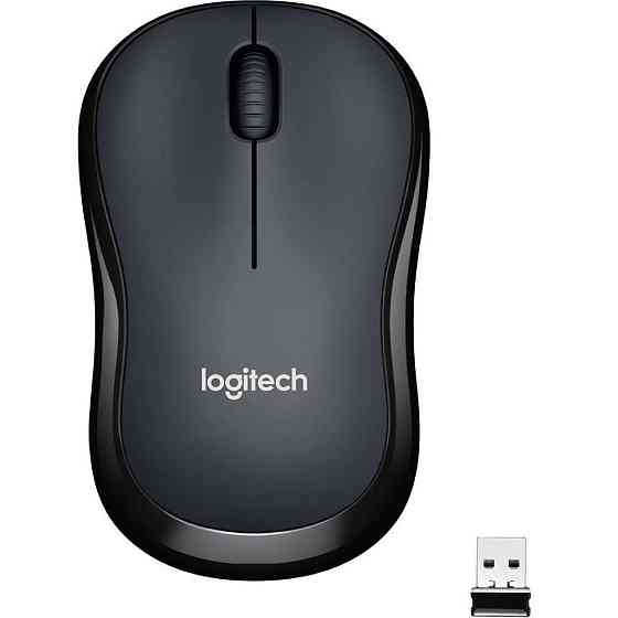 Миша бездротова Logitech M220 Silent Charcoal (910-004878) чорно-сірий Харків