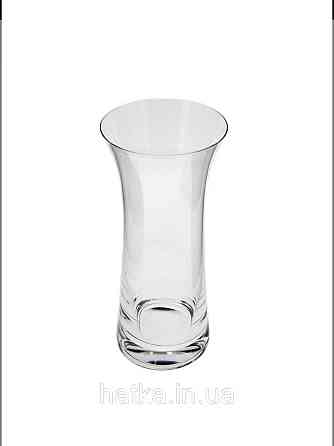 Ваза Home creation living glasvase 250 мм прозоре товсте скло Київ