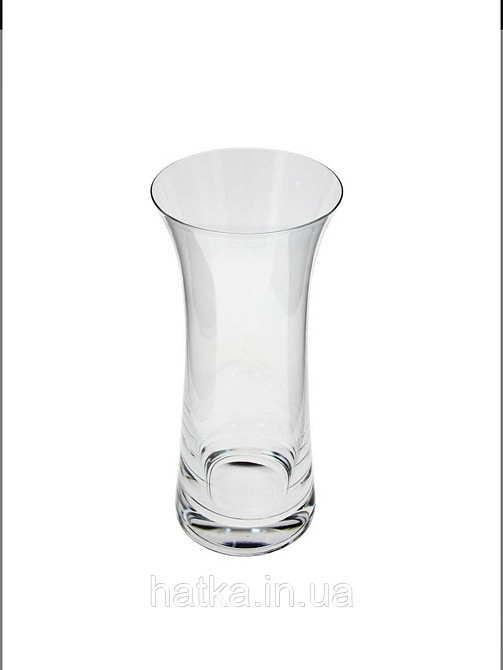 Ваза Home creation living glasvase 250 мм прозоре товсте скло Київ - фото 1