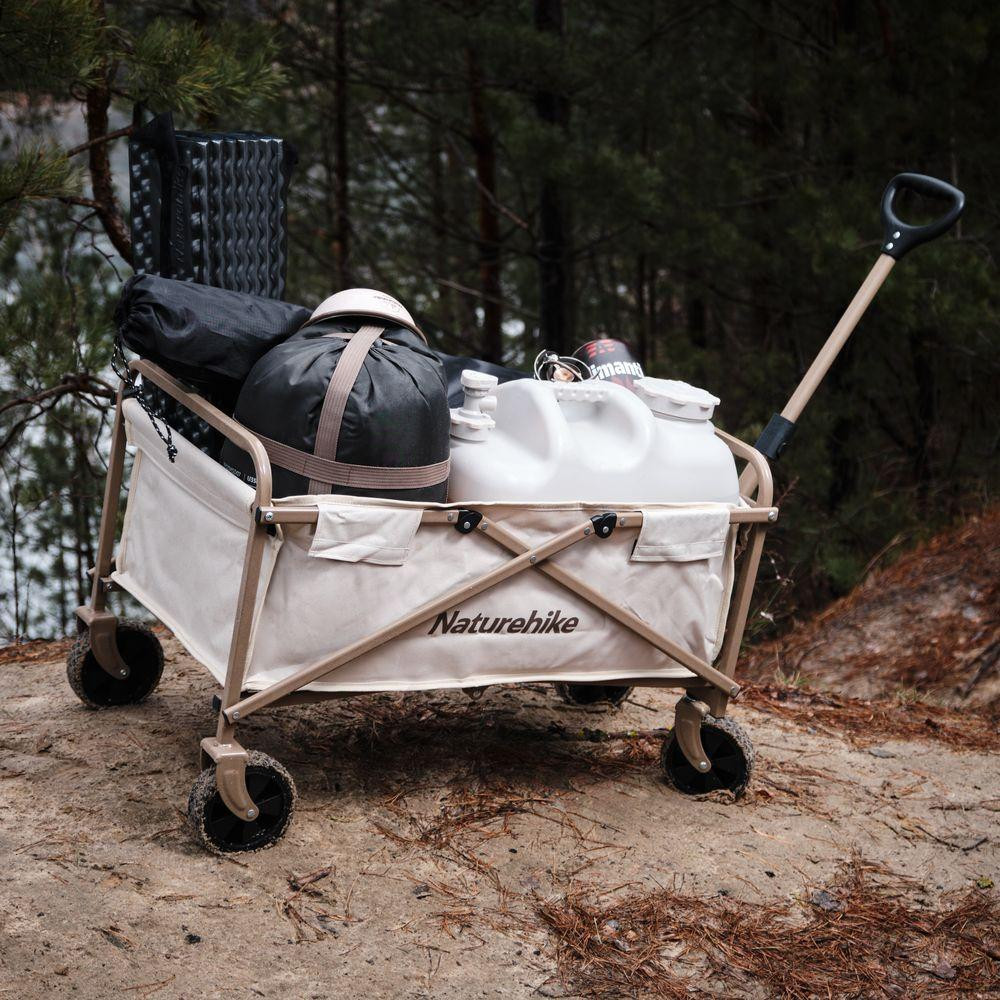 Складная тележка ТС06 Naturehike CNH22JU012 72л (Песочная) Винница - изображение 6