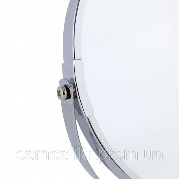 Зеркало косметическое настольное AXENTIA 3:1 хром O 17 см (282800) Киев - изображение 5