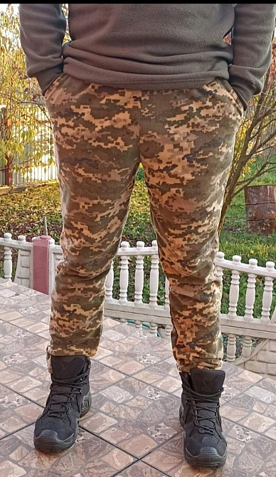 Теплі чоловічі штани піксель Одеса - фото 3