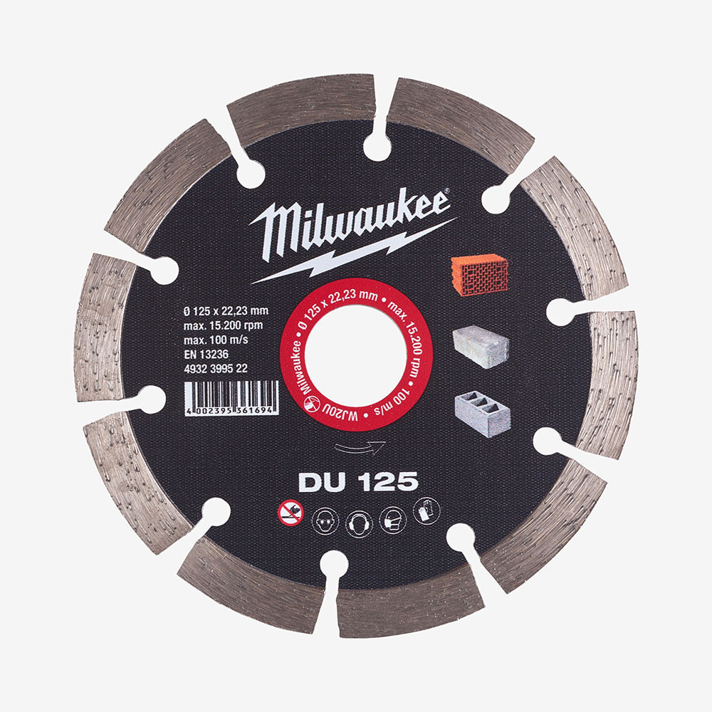 Диск алмазний MILWAUKEE DU 125, Ø125мм Одеса - фото 1